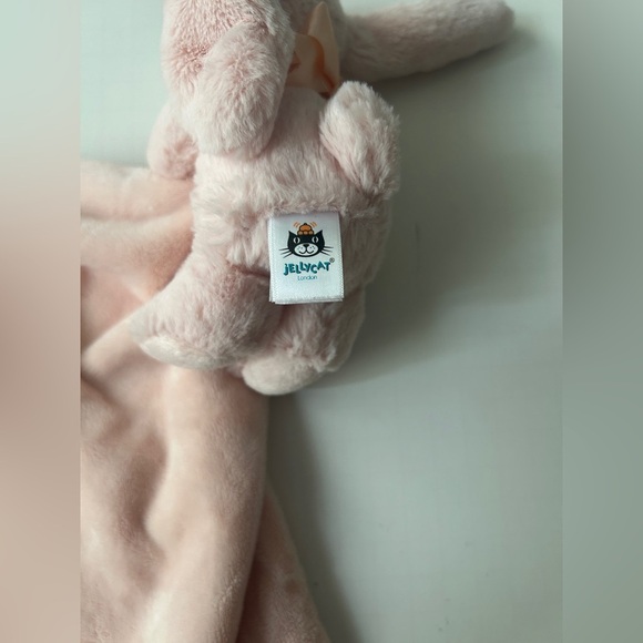Jellycat Bunny Rabbit Plush Baby Soother Security Blanket Lovey - Picture 3 of 7